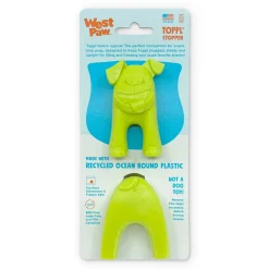 Outlet West Paw Zogoflex Toppl Stopper Green 2 Pack Supplies Leashes, Collars, Beds, Flea & Tick, Etc. | Toys Interactive, Plush, Etc.
