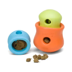 Sale West Paw Zogoflex Toppl Tangerine Supplies Leashes, Collars, Beds, Flea & Tick, Etc. | Toys Interactive, Plush, Etc.