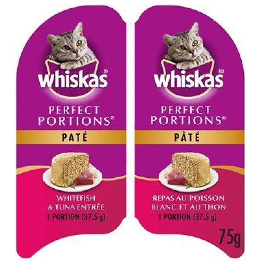 Best Cat Perfect Portions Whitefish & Tuna Pate Wet Food Cans, Pouches, Tetra Paks, Etc.