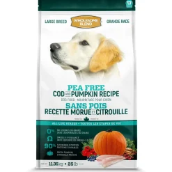 Outlet All Life Stages Pea Free Cod & Pumpkin Large Breed Dog Food Food Dry, Wet, Freeze Dried, Etc.