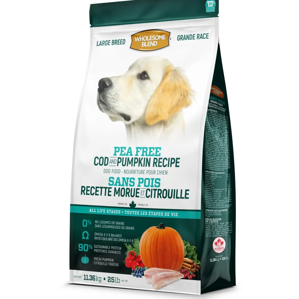 Outlet All Life Stages Pea Free Cod & Pumpkin Large Breed Dog Food Food Dry, Wet, Freeze Dried, Etc.