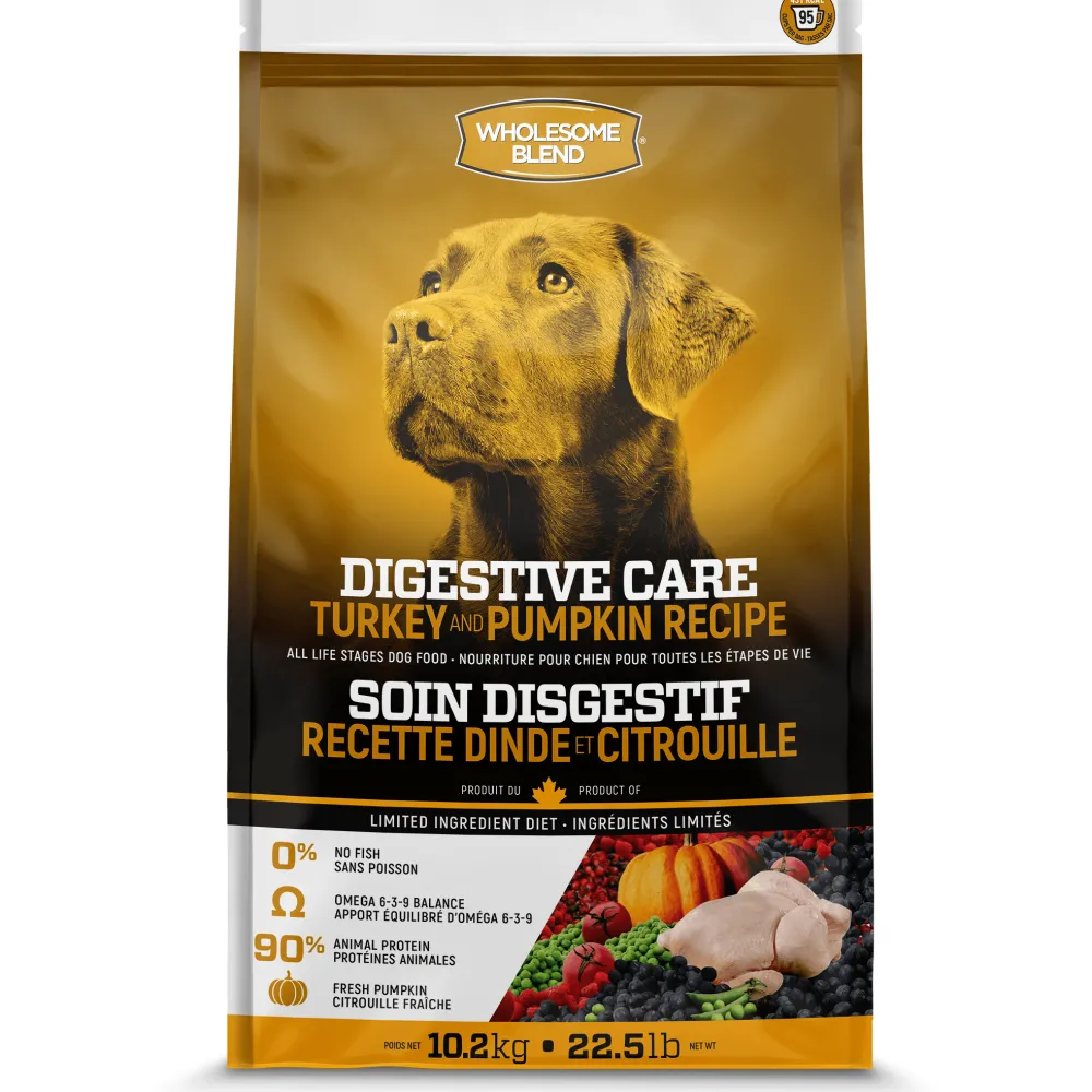 Outlet Dog Food Digestive Care Turkey & Pumpkin Recipe Food Dry, Wet, Freeze Dried, Etc.