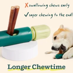 Outlet Bully Safe Chew Holder Supplies Leashes, Collars, Beds, Flea & Tick, Etc. | Toys Interactive, Plush, Etc.