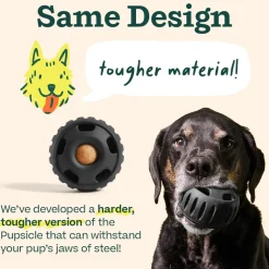 Online Pupsicle Power Chewer Black Supplies Leashes, Collars, Beds, Flea & Tick, Etc. | Toys Interactive, Plush, Etc.