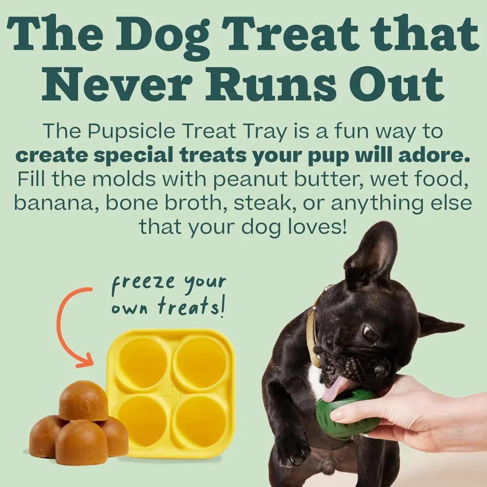 Best Pupsicle Treat Tray Supplies Leashes, Collars, Beds, Flea & Tick, Etc. | Toys Interactive, Plush, Etc.