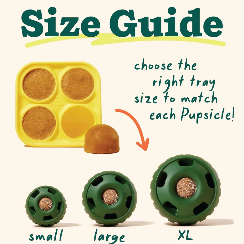 Best Pupsicle Treat Tray Supplies Leashes, Collars, Beds, Flea & Tick, Etc. | Toys Interactive, Plush, Etc.