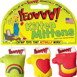 Discount Yeowww Kitten Mittens 3pk Supplies Collars, Scratchers, Toys, Etc.