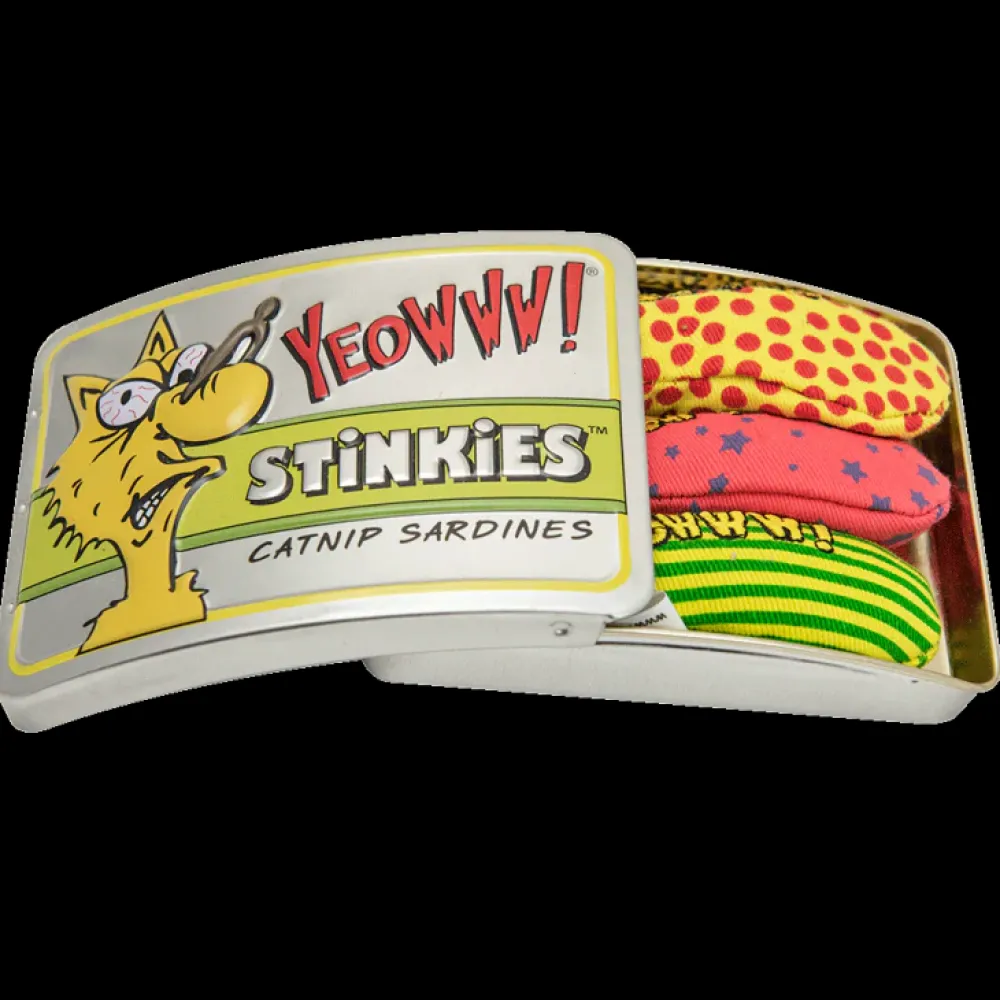 Best Yeowww Tin Of Stinkees Supplies Collars, Scratchers, Toys, Etc.