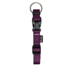 New Adjustable Nylon Dog Collar Royal Purple Supplies Leashes, Collars, Beds, Flea & Tick, Etc.