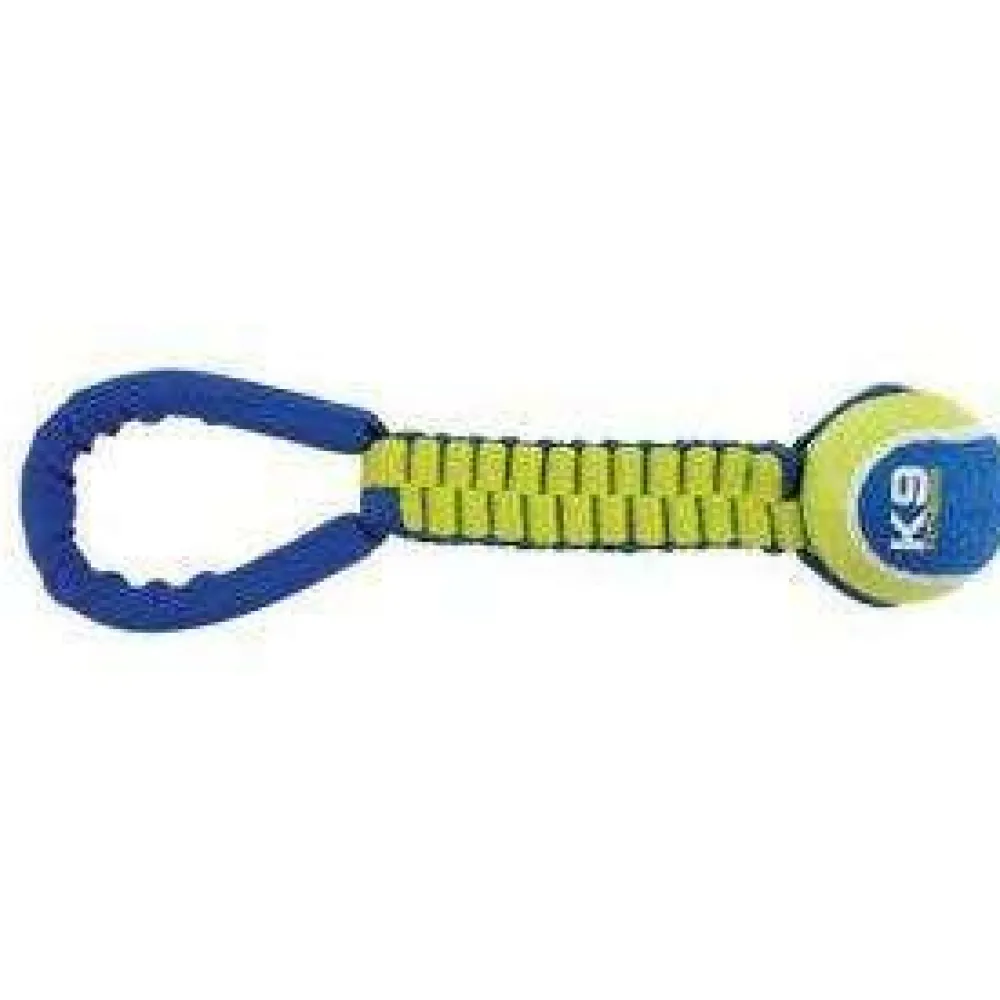 Hot K9 Fitness Tennis Ball Ballistic Twist Tug Supplies Leashes, Collars, Beds, Flea & Tick, Etc. | Toys Interactive, Plush, Etc.