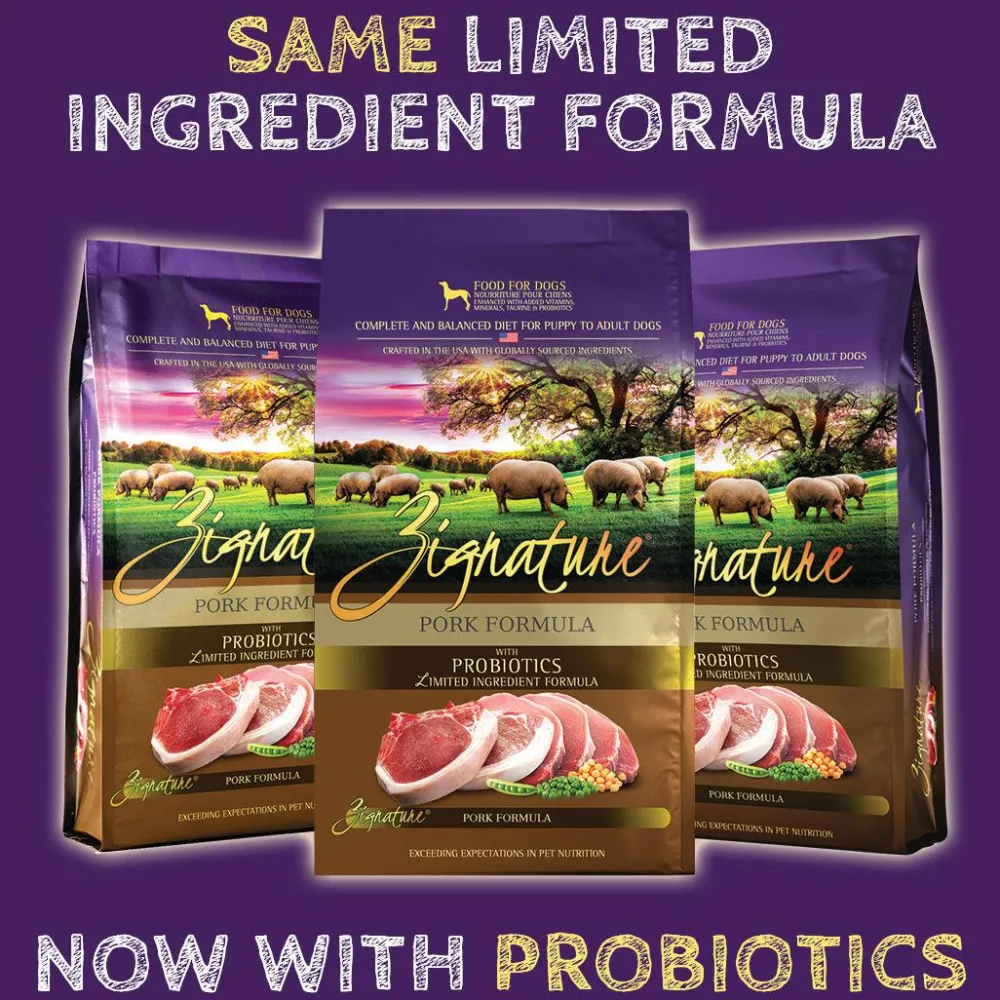 Outlet Limited Ingredient Formula Pork Food Dry, Wet, Freeze Dried, Etc.