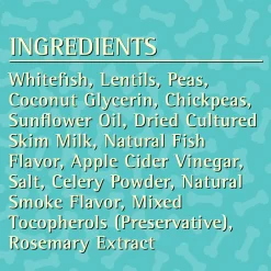 Clearance Whitefish Formula Soft Moist Treats for Dogs Treats Treats & Chews